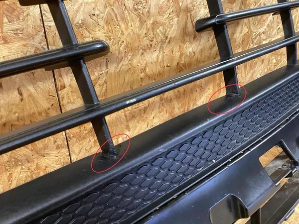 Zwarte Middenrooster voor Porsche Macan 95B image 4