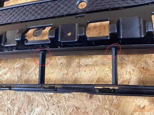 Zwarte Middenrooster voor Porsche Macan 95B image 6