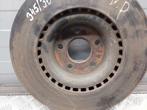 Discos de Freio Dianteiros Audi A5 S5 A6 Q5 345MM OEM 4G0615301G image 5