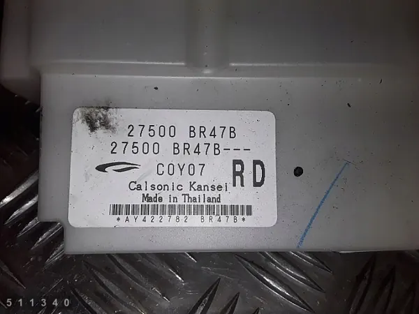Módulo de control AC Nissan Qashqai OEM 27500BR47B image 3