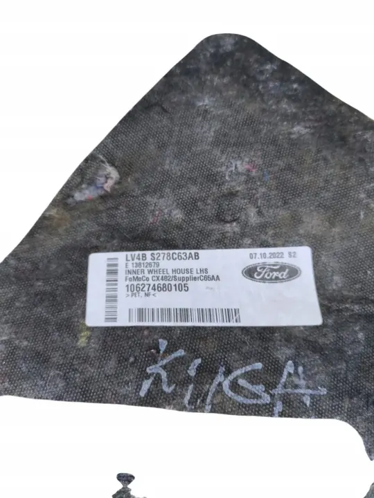 Isolamento acústico OEM LV4BS278C63AB para Ford Kuga III image 4