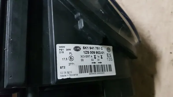 Farol Xenon Esquerdo VW Golf VI 5K1941751C image 7