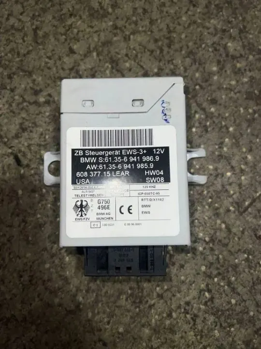 BMW Immobilizer-modul OEM 61356941986 för X5 E53 image 2