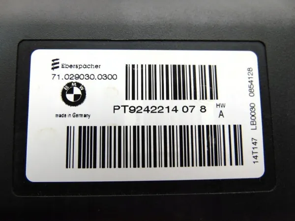 OEM 9242214 Conduto ar pedal com aquecedor BMW image 5