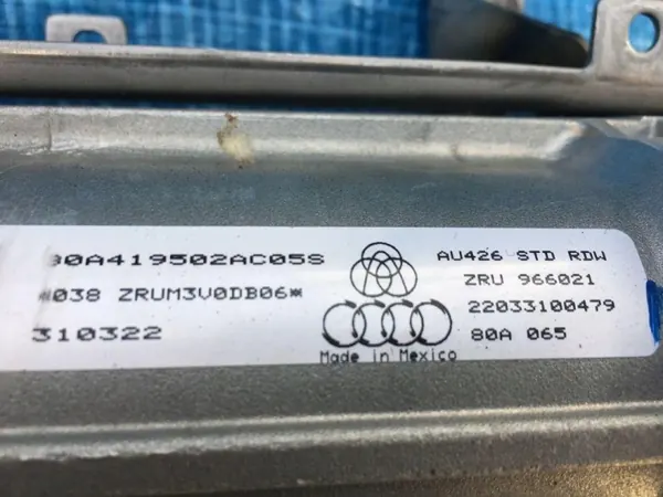 Colonne de direction Audi Q5 SQ5 OEM 80A419502AC image 3