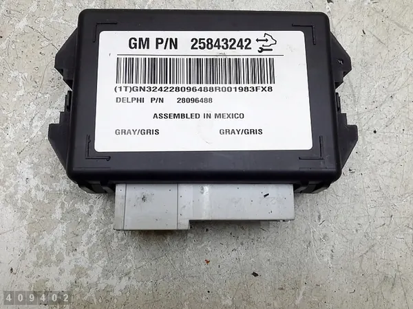 ECU 2000TD Chevrolet Captiva 2010 25843242 image 1