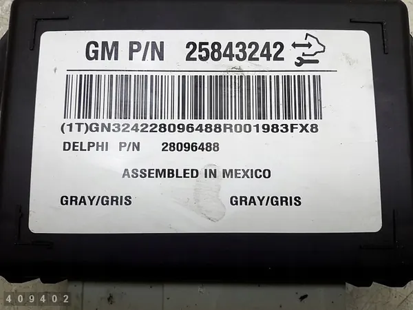 ECU 2000TD Chevrolet Captiva 2010 25843242 image 4