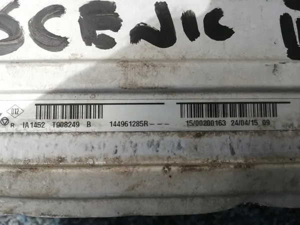 INTERCOOLER RENAULT MEGANE III SCENIC III 1.2 TCE 1.4 TCE 1.5 DCI OEM 144961285R image 2