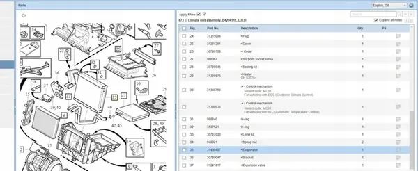 Volvo S60 2015 Verwarming image 7