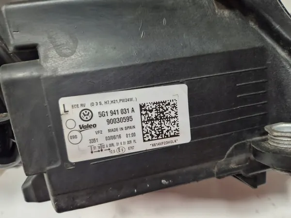 Farol dianteiro esquerdo Bi-Xenon VW Golf 7 VII GTI 12-16 OEM image 8