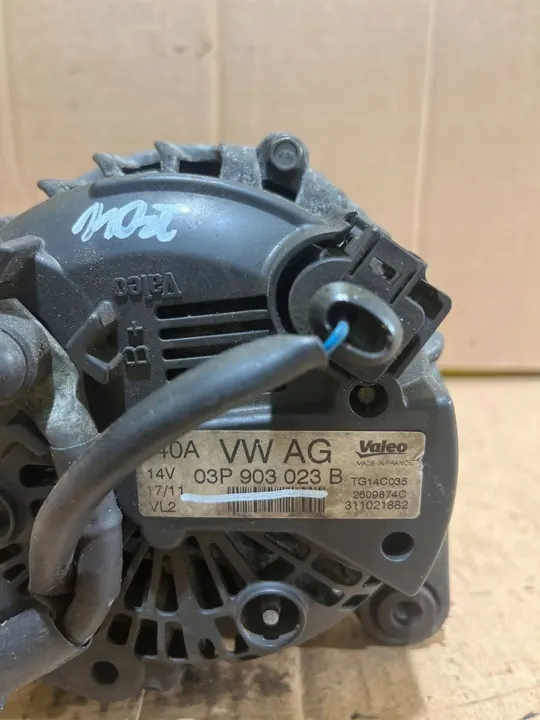Generaattori Skoda Fabia Mk2 1.2 OE 03P903023B image 2