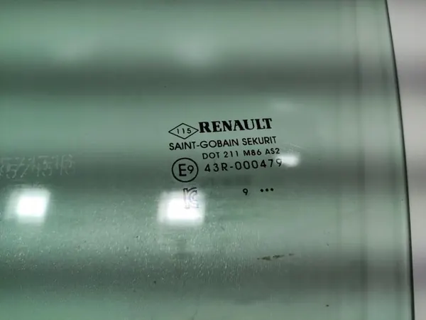 Vänster Framdörrruta Renault Captur II 2019-2024 image 3