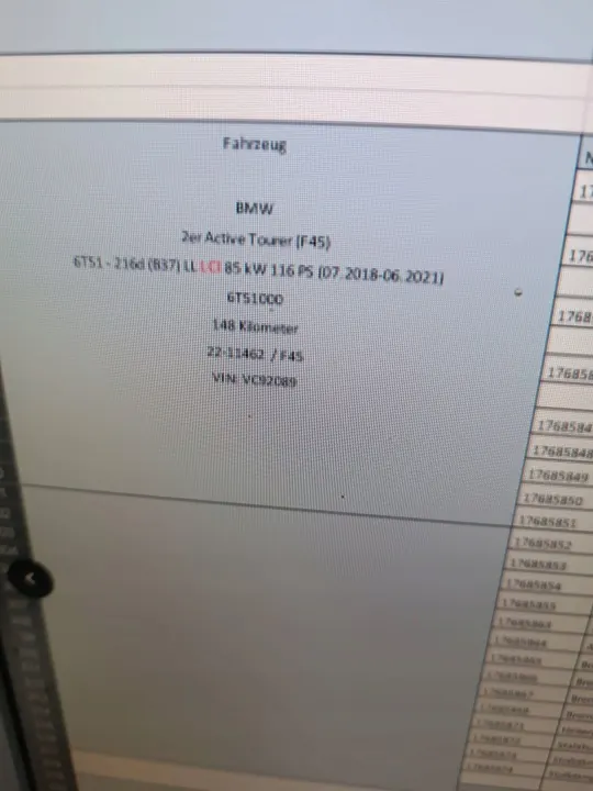 Bromsokset bak OEM 6883035 för BMW 2 F45 image 8