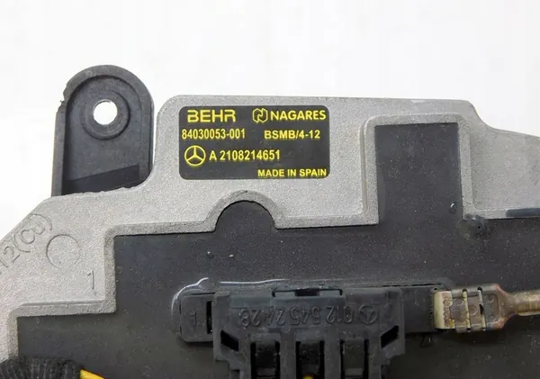 VENTILADOR MERCEDES W210 LIFT KOMBI 2.7 01r A2108214651 image 6