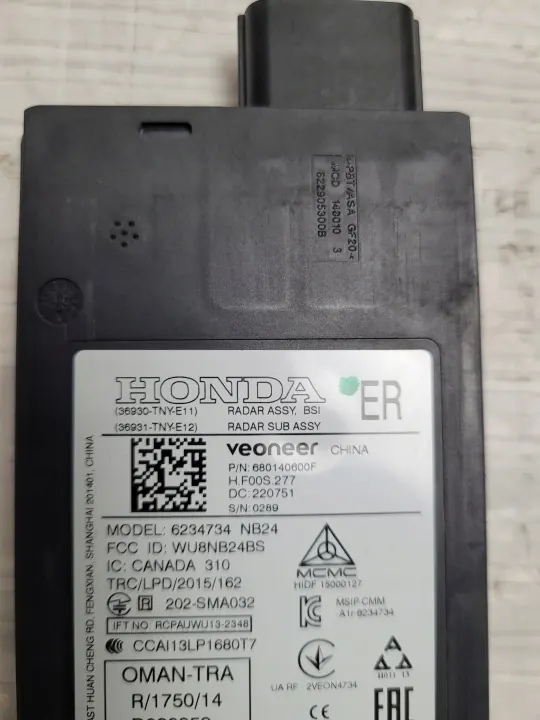 Capteur angle mort Honda CR-V OEM 36930TNYE11 arrière droit image 3