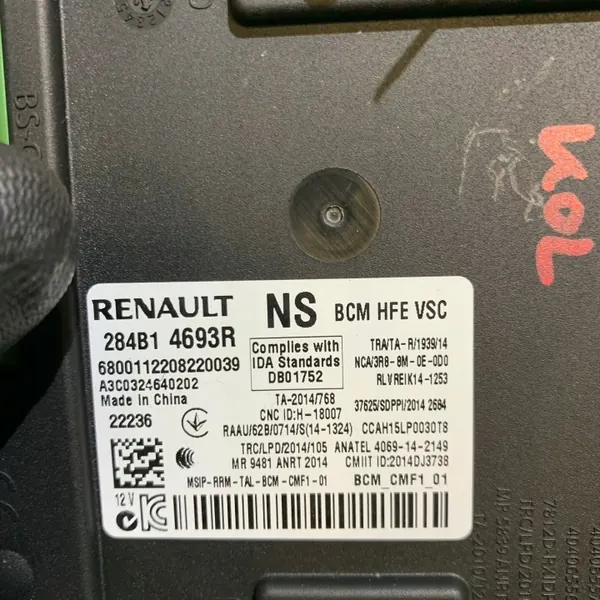 Pieza Renault KOLEOS 1.3 TCE EDC OEM - Usada image 4