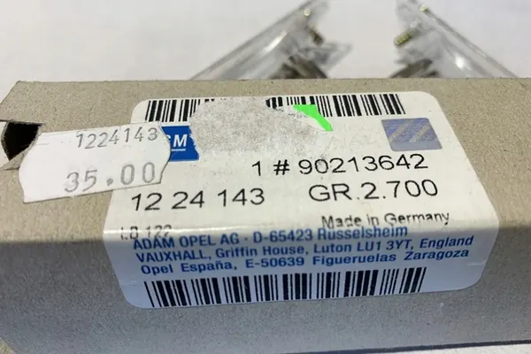 Luz de matrícula OPEL CORSA B 90213642 image 4