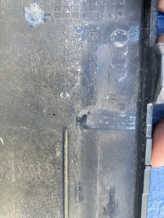 AUDI A4 B7 8E Bakre stötfångare Spoiler med dubbel avgas image 5