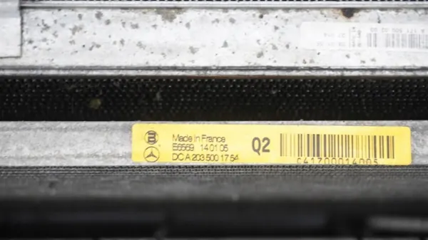 Kylarfläkt OEM A2035000593 för Mercedes SLK image 3