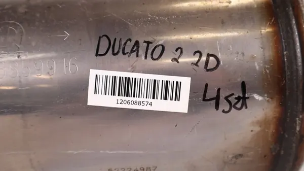 CITROEN JUMPER CATALISADOR DPF 2.2 HDI image 8