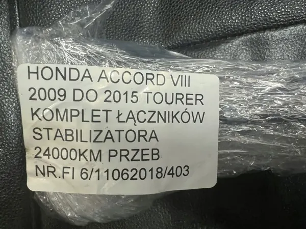 Honda Accord VIII Tourer Fram Stabiliserarlänk Set OEM KRH8431 image 7