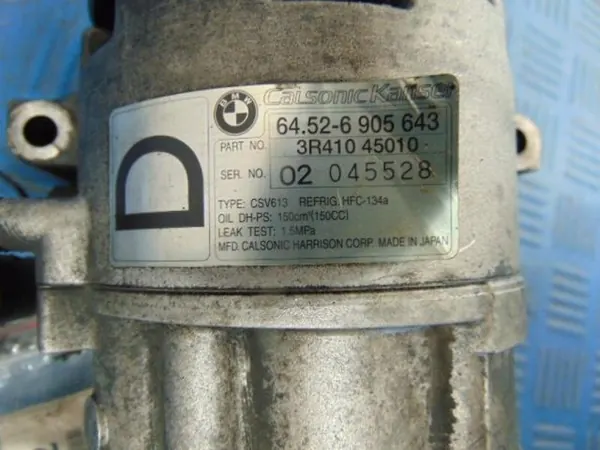 Compressore aria condizionata BMW E46 2.0B 3R41045010 image 5