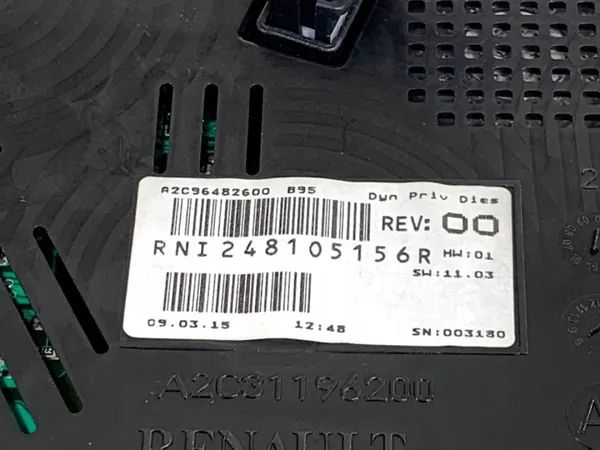 Compteur de vitesse OEM 248105156R Renault Megane III image 4