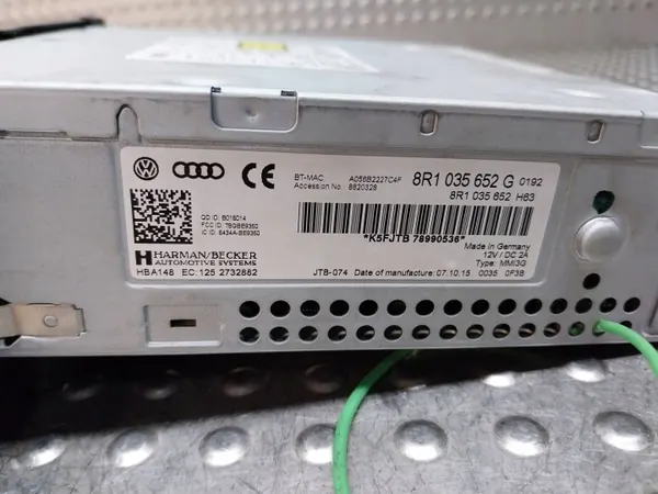 OEM 8R1035652G Navigointi MMI Lukija Audi A5 A4 Q5 image 8