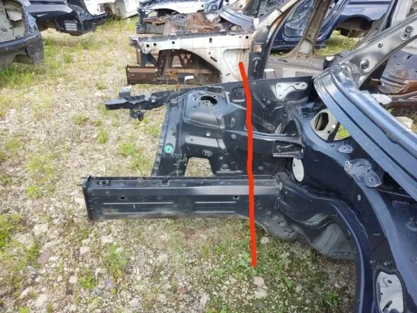 Oikea etupelti OEM 7135610 BMW X1 E84 image 2