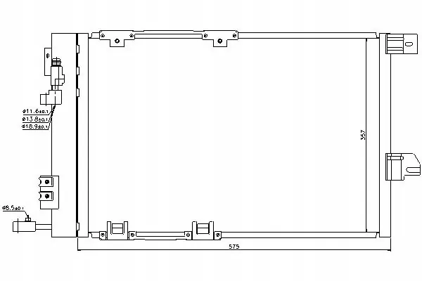 Nissens 94384 Ilmastointikondensaattori image 10