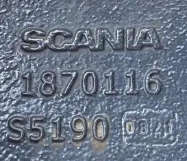 Bladfjädermontering OEM 1870116 - Begagnad Scania Del image 5