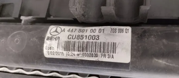 Radiator set met ventilator Mercedes Vito W447 2.2 CDI OEM image 5