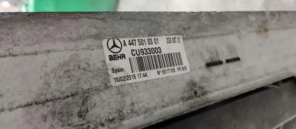 Radiator set met ventilator Mercedes Vito W447 2.2 CDI OEM image 6