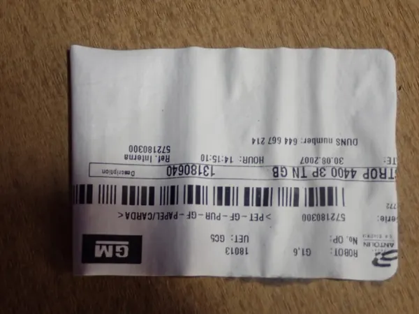 Katto Opel Corsa D OEM 13180640 - Käytetty image 3