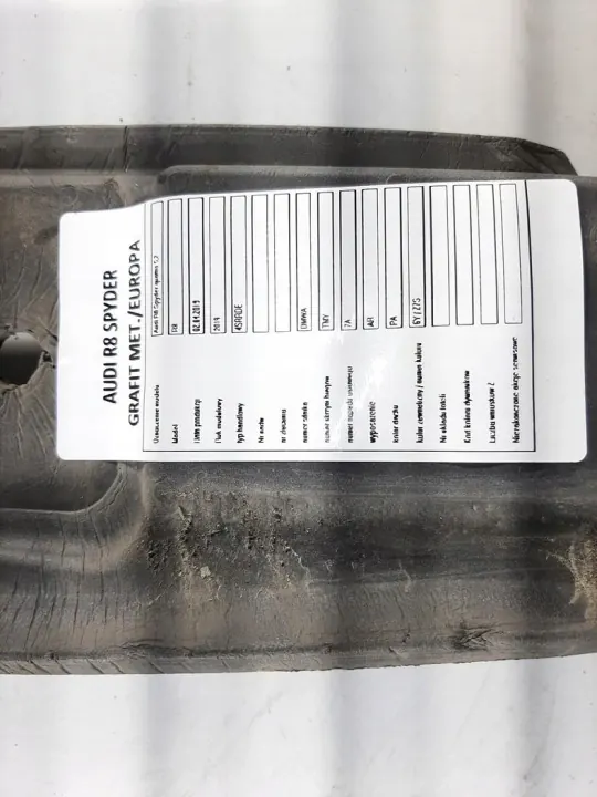 Para-lama esquerdo Audi R8 II Spyder OEM 4S0821123 image 4