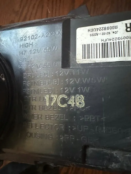 Faros derecho KIA CEE'D II TYC image 3