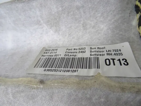Opel Mokka A Katto OEM 8502076 - Käytetty image 7