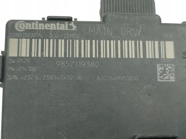 OEM 9857119380 oven ohjain Opel Astra L Sports Tourerille image 5
