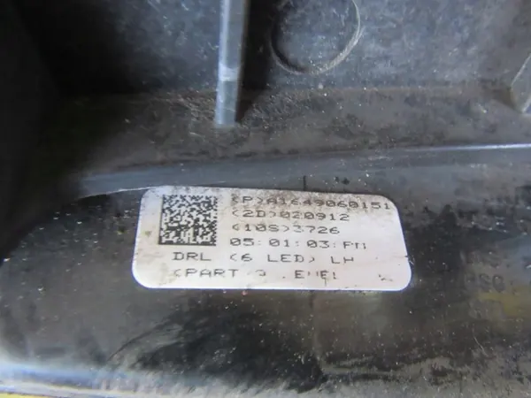 Mercedes GLK X204 2010 Linker Voor Halogeen Montage LED A1649060151 image 3