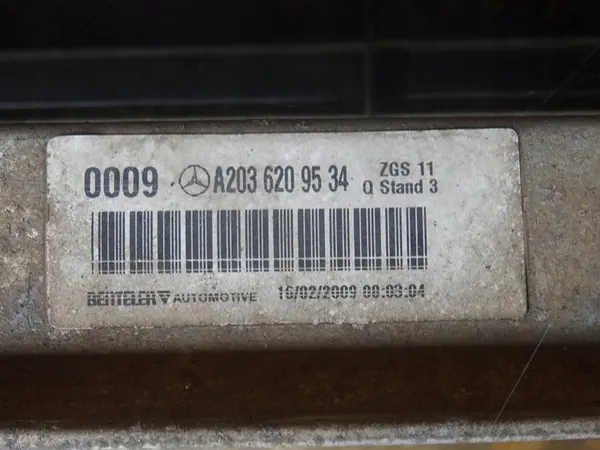 MERCEDES W203 CLC 1.6 1.8 KOMPRESSOR ASSEMBLEA ANTERIORE OEM image 10