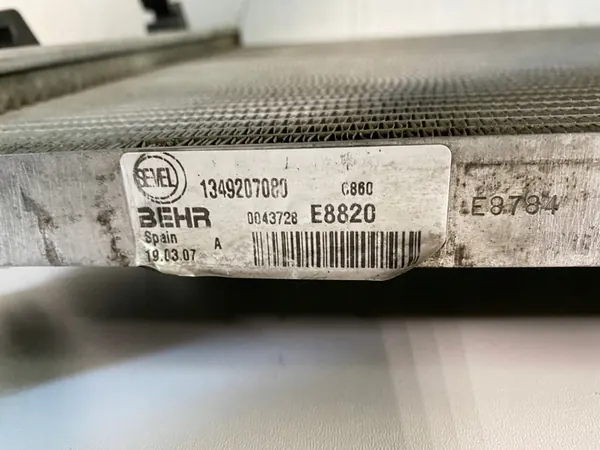 Vattenkylare Fiat Ducato Peugeot Boxer 2.2 HDI image 3