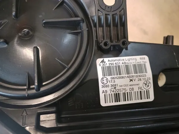 Farol esquerdo BMW F45 F46 inglês 63117422575 image 2