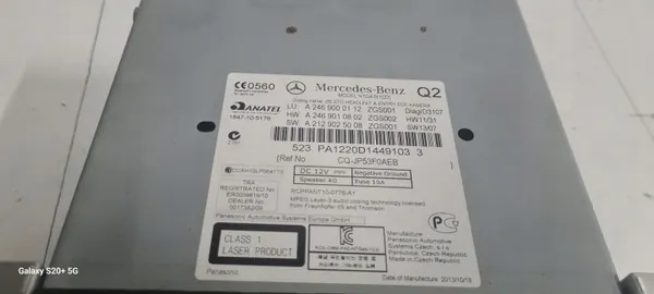 Mercedes Radio Navigaatio OEM 2469000112 image 3