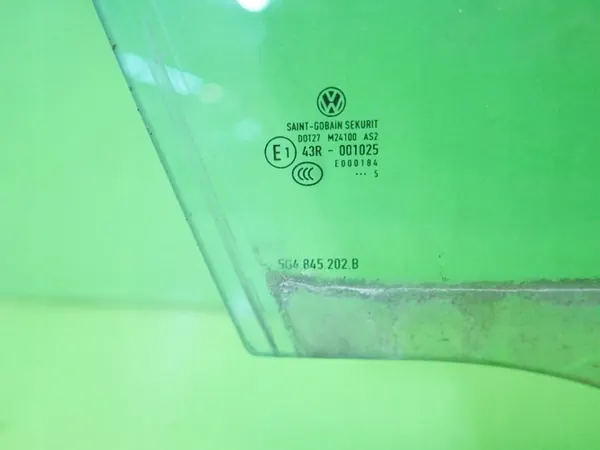 Vordere rechte Türscheibe VW Golf VII 5G4845202B image 3