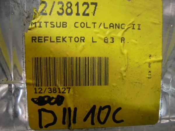 MITSUBISHI COLT II C10 Reflector de faro izquierdo OEM image 4