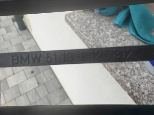 BMW 7 E38 Right Kidney Grill OEM 5113-8125812 image 9