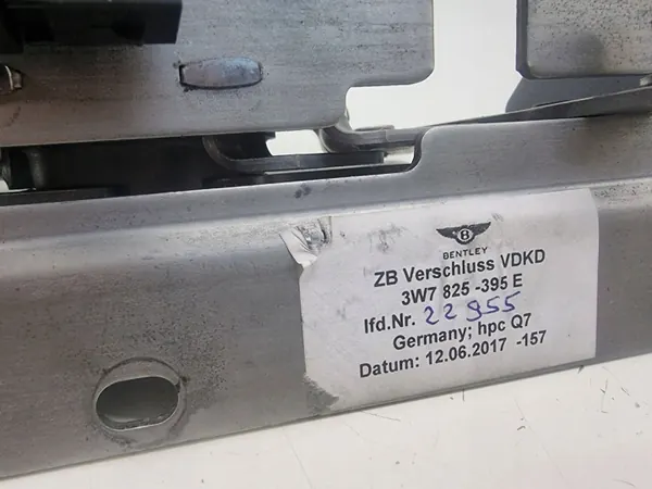 Bentley Continental 2017 Dachverriegelung OEM 3W7825395 image 5