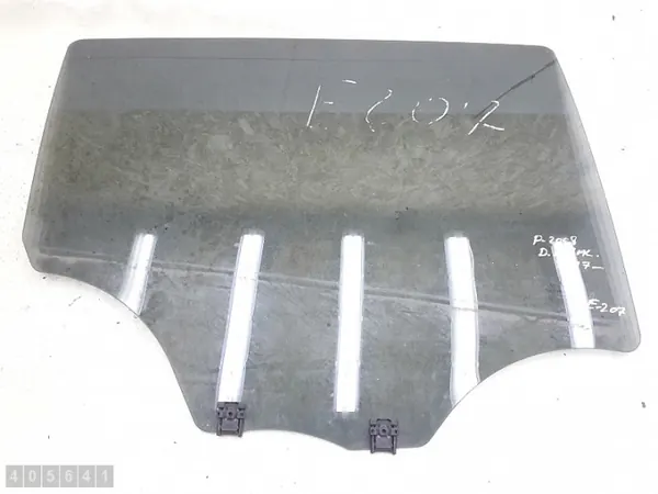 Vitre de porte Peugeot OEM e643r006723 - Occasion image 2
