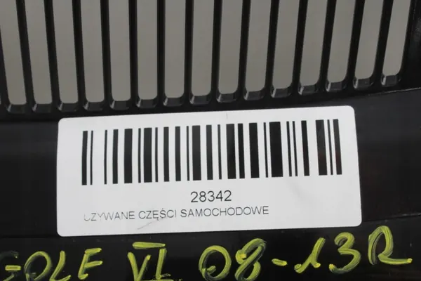 Stoßfängergrill OEM 375483215 für VW Golf 6 image 3