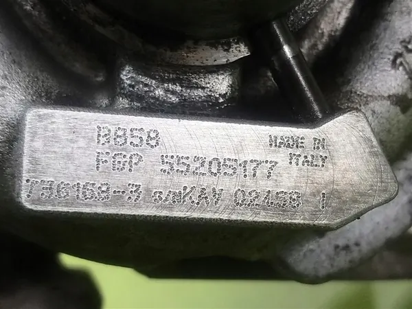 Turbocompresor Fiat Doblo I 1.9 JTD 2000-2010 OEM 55205177 image 2
